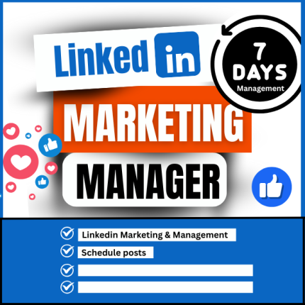 7-Day LinkedIn Marketing Manager Service: Boost Connections & Brand Visibility