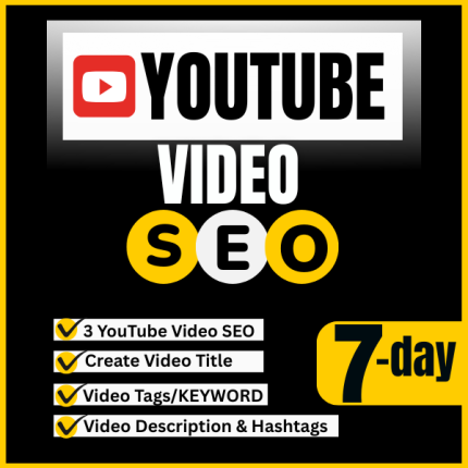 YouTube Video SEO Optimization – 7-Day Growth & Ranking Boost