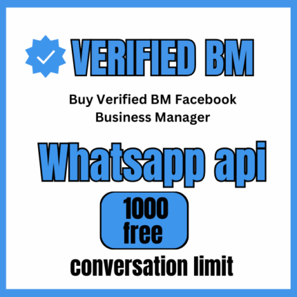 WhatsApp API Account – Free 1k Conversations for High-Volume Messaging